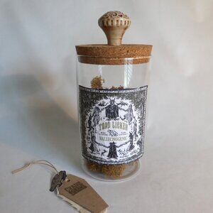 NEW 9” APOTHECARY TOAD LICKER HALLOWEEN GLASS BOTTLE PROP ODDITY HARRY POTTER